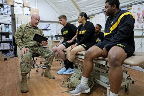 Soldiers graduating from physical therapy