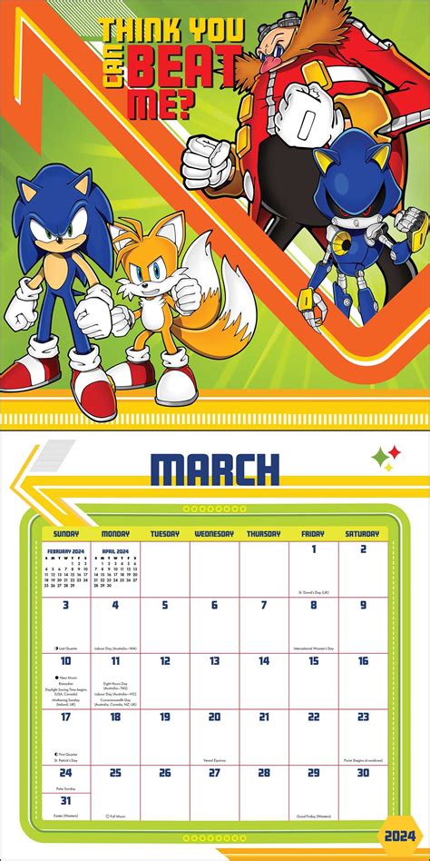 Sonic Calendars