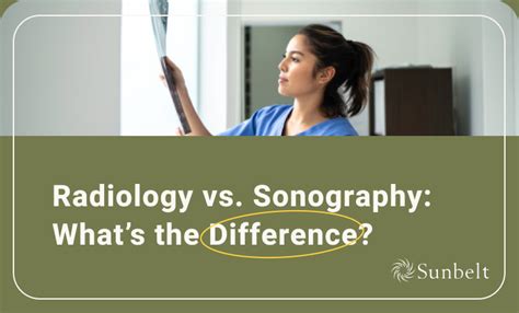 Sonography vs Radiography: Which Is Harder?