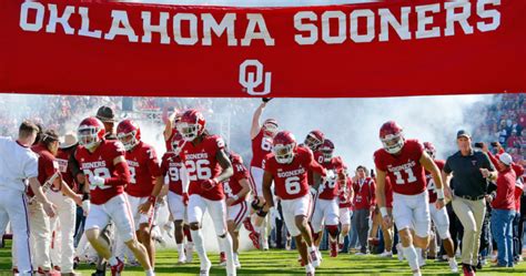 Sooner soccer team in action