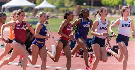 Sooner track and field team in action