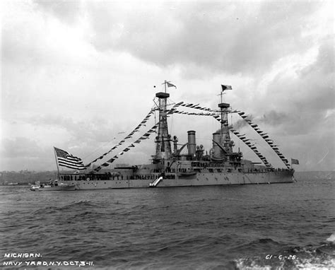 South Carolina-class battleship at sea