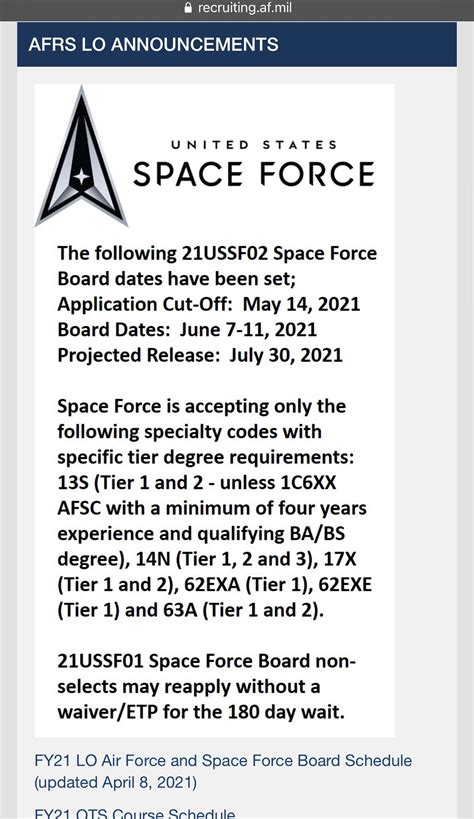 Space Force Career