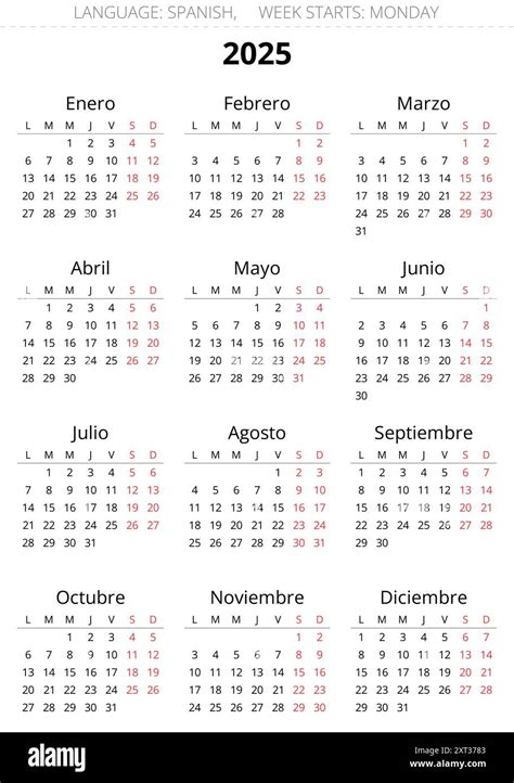 Spanish calendar image gallery