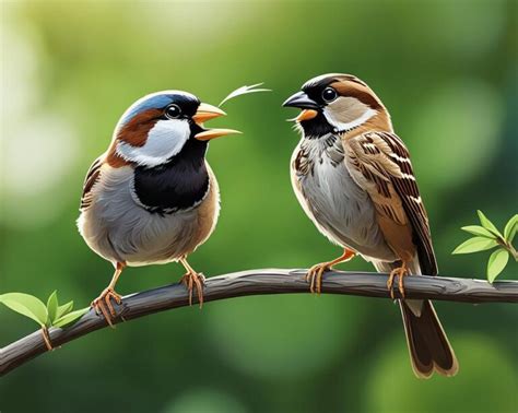 Sparrow Mate Guarding