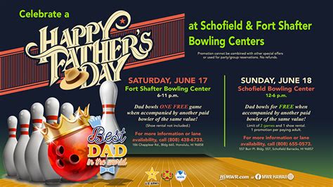 Special Events at Fort Shafter Fitness Center