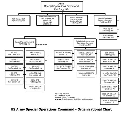 Special Forces unit structure