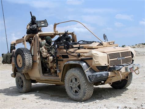 Special Forces vehicle patrol