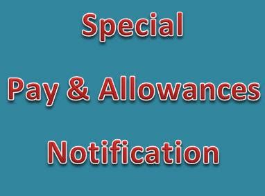 Special Pay and Allowances