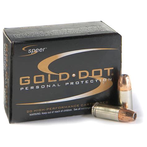 Speer Gold Dot 9mm