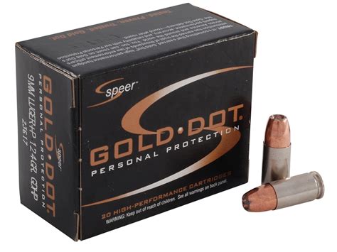 Speer Gold Dot Hollow Point