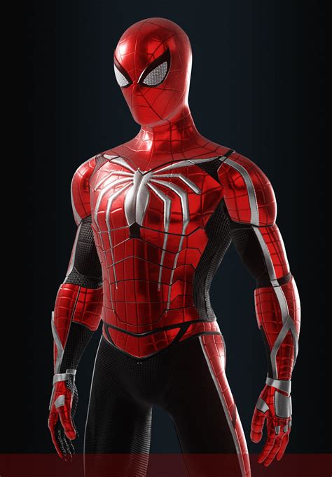 Different costume designs for Spiderman