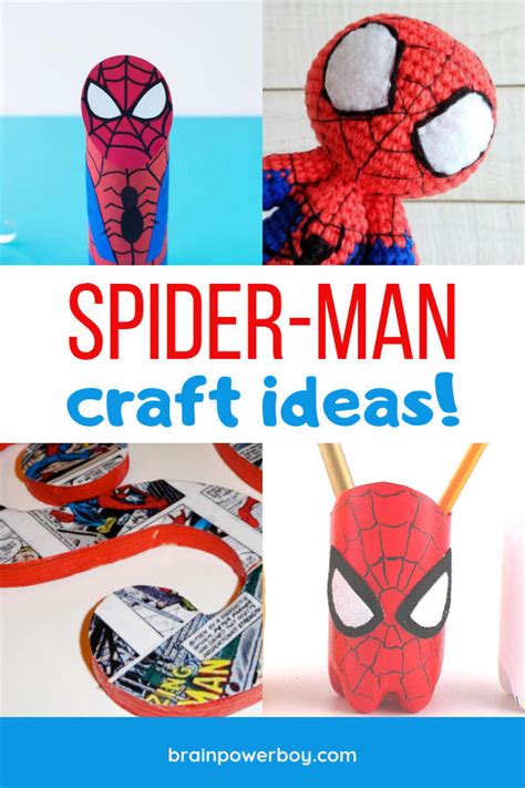 Spiderman craft projects