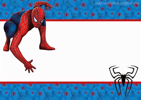 Spiderman printable template designs