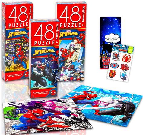 Spiderman puzzles and games