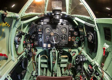 Spitfire cockpit