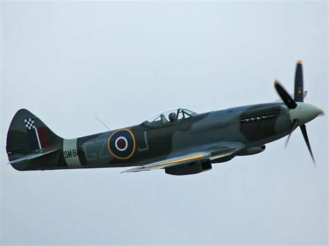 Spitfires engaging enemy aircraft during the Battle of Britain