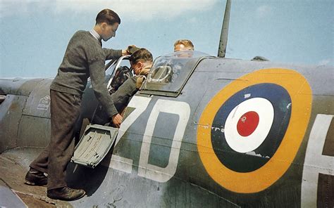 Spitfire pilots during the Battle of Britain