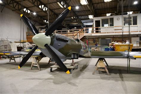 Spitfire production line