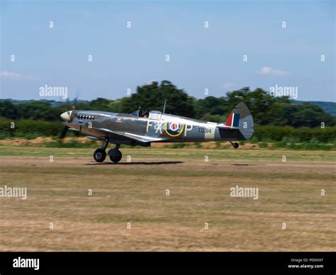 Spitfire taking off