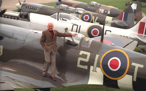 Spitfire pilots celebrating a victory