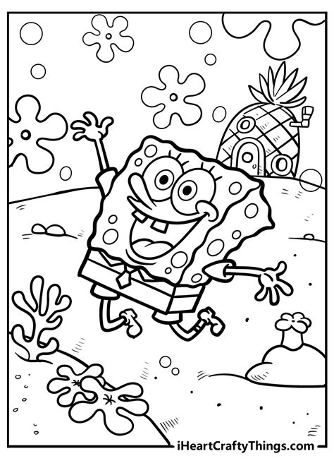 SpongeBob coloring page