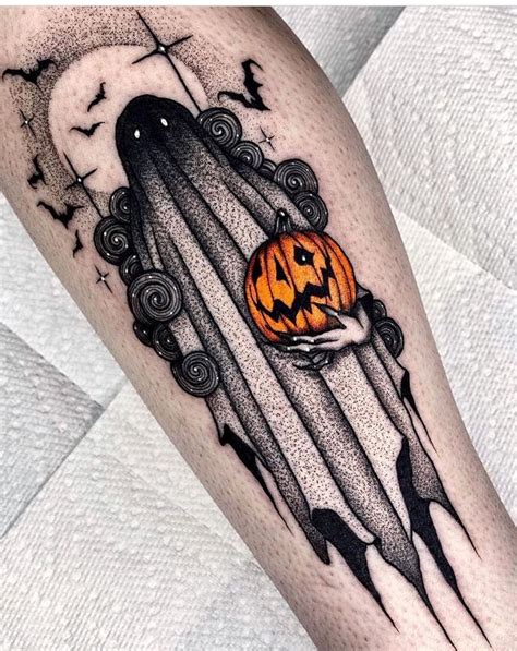 Spooky Halloween tattoos