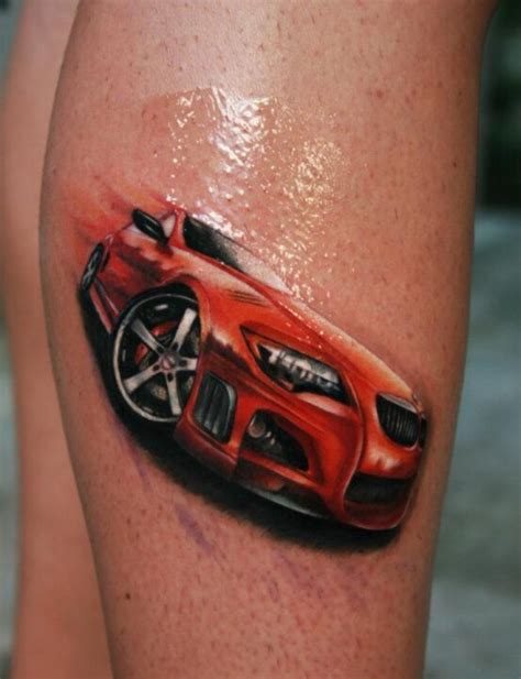 Sports Car Tattoo Designs