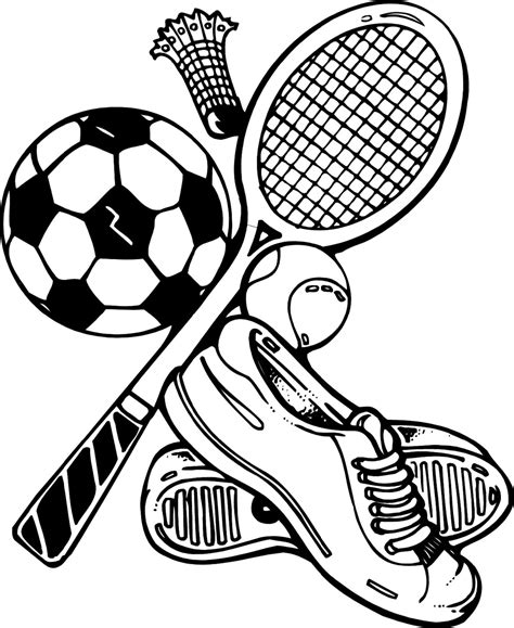 Sports Coloring Pages