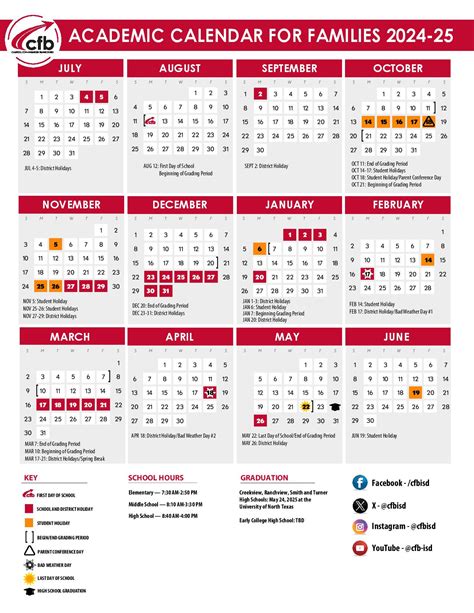 Spring Branch ISD Calendar Image 2