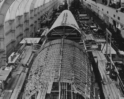 Spruce Goose under construction