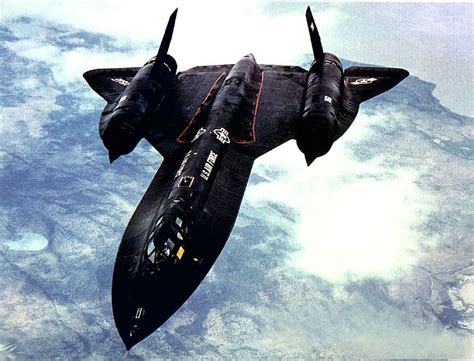 SR-71 Blackbird on the ground