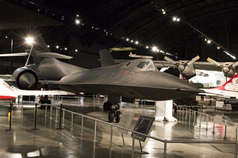 SR-71 Blackbird on display at the National Museum of the United States Air Force