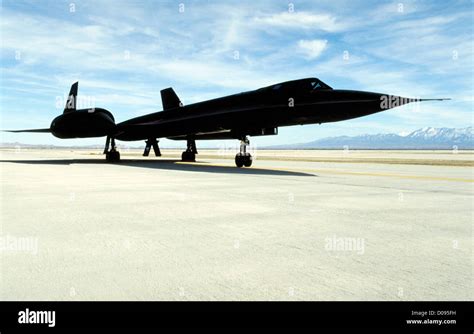 SR-71 Blackbird on the runway