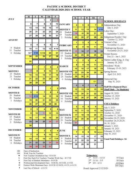 SRVUSD Calendar FAQs