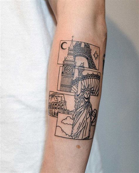 St Augustine landmark tattoos