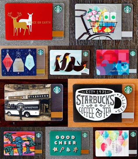 Starbucks Gift Card Designs