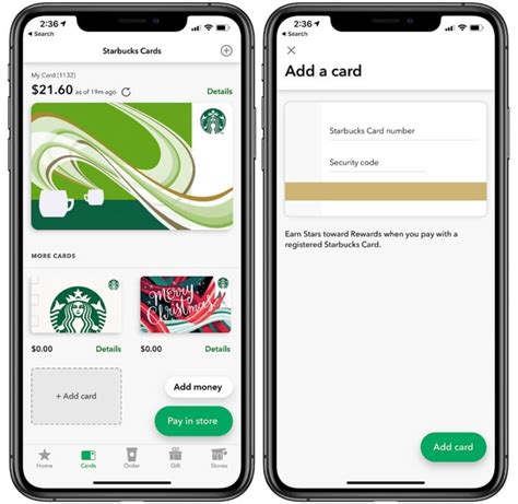 Starbucks Gift Card Reload and Balance Check