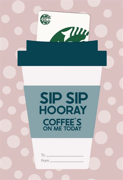 Starbucks Gift Card Templates