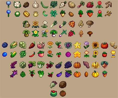 Stardew Valley Crops