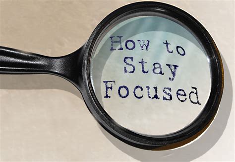 Stay Focused Image