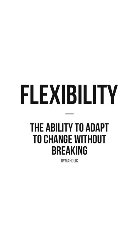 Staying flexible and adapting to changing circumstances