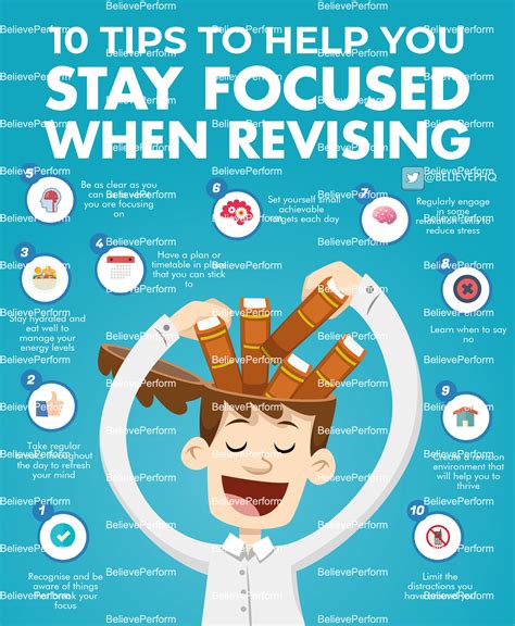 Staying focused tips