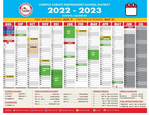 Staying Informed About CCISD School Calendar