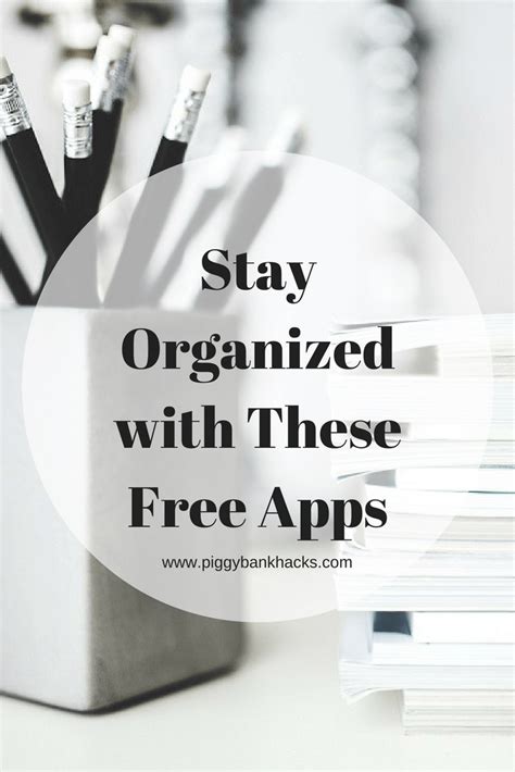 Staying Organized with Digital Tools