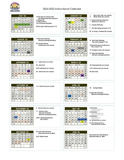 Staying Organized with LCPS Calendar