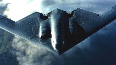 Stealth Bomber in Flight