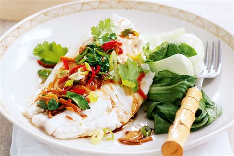 Steamed Fish with Ginger and Scallions