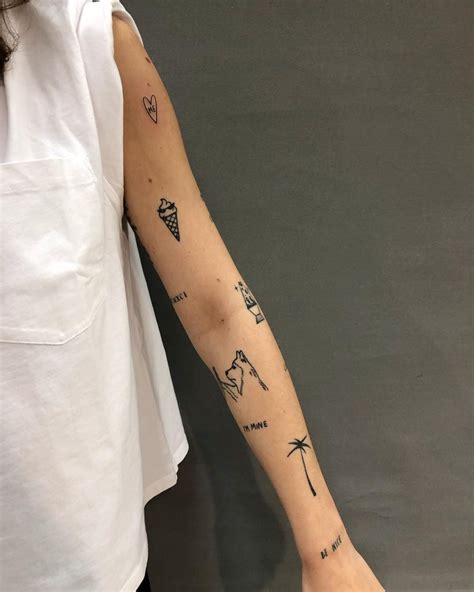 Stick Poke Tattoo Art