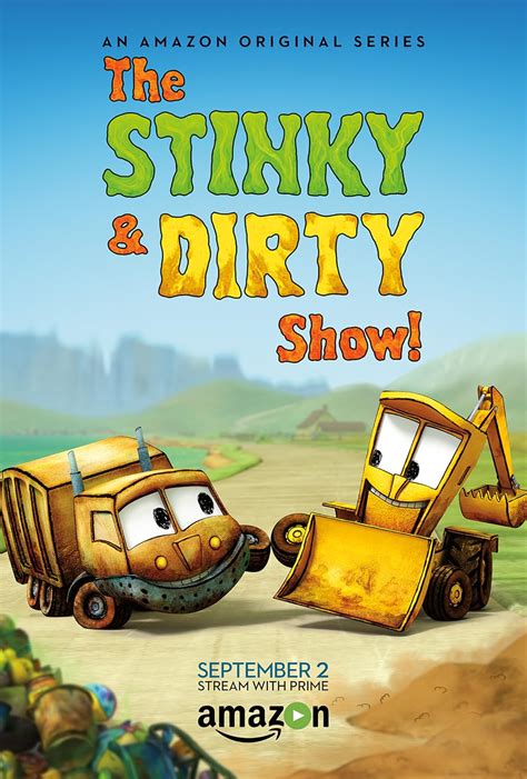 Vibrant animation in The Stinky & Dirty Show